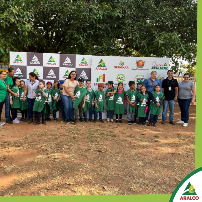 GRUPO ARALCO CELEBRA O DIA DA ÁRVORE COM PLANTIO DE 100 MUDAS EM MAJOR PRADO-SP E VICENTINÓPOLIS-SP.