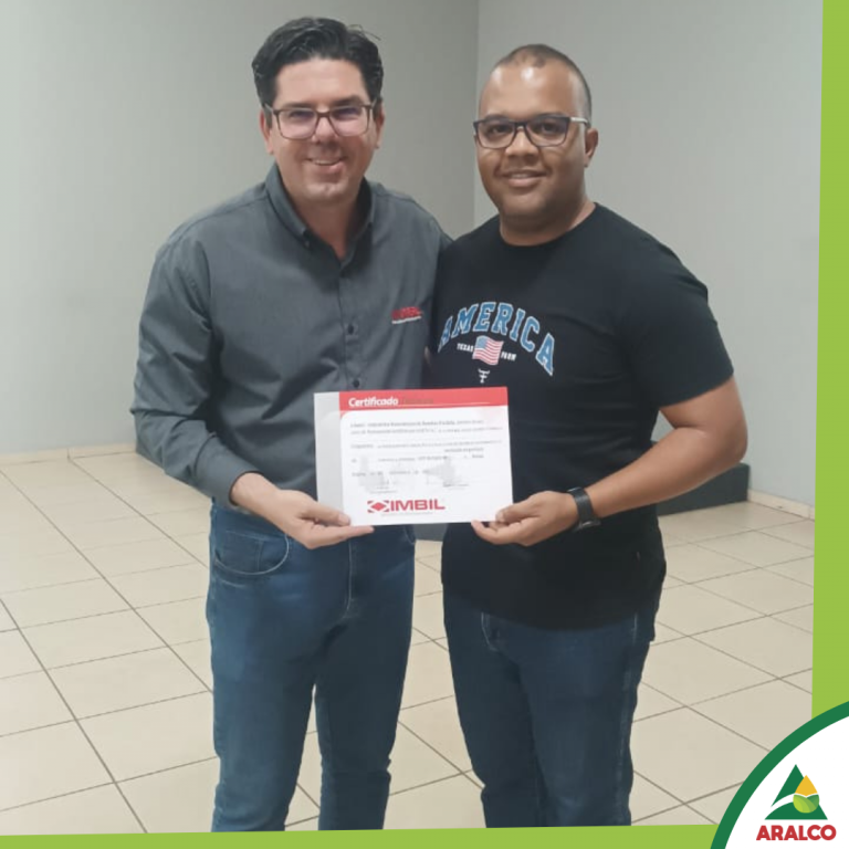 CAPACITAR: COLABORADORES DO GRUPO ARALCO PARTICIPAM DE TREINAMENTO TÉCNICO EM ITAPIRA-SP.